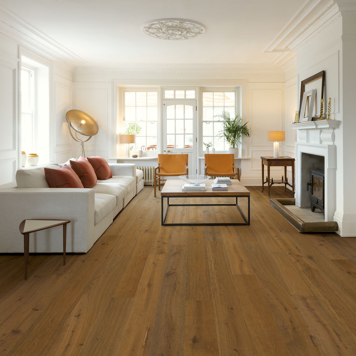 Quick-Step engineered oak flooring living room Northern Beaches