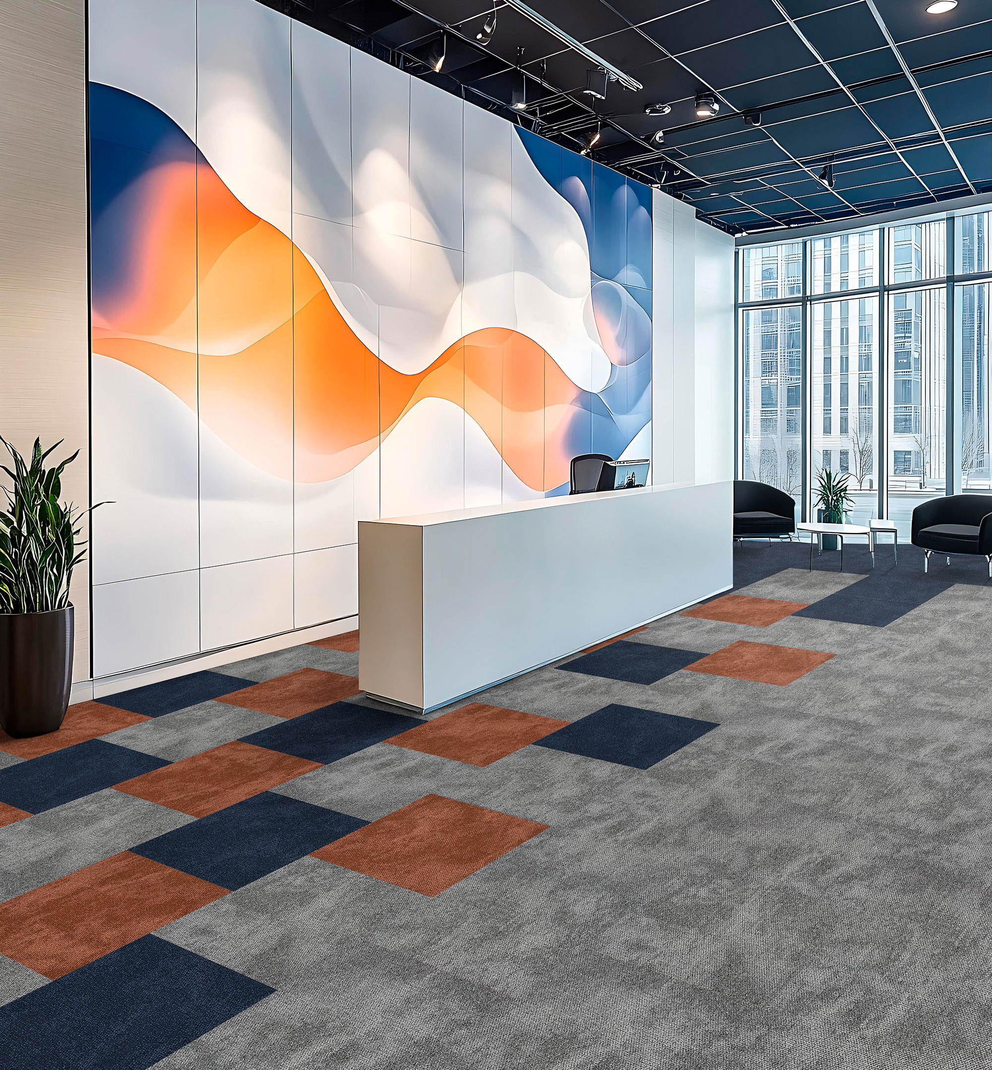 Lux Flooring Mystique Carpet Tile