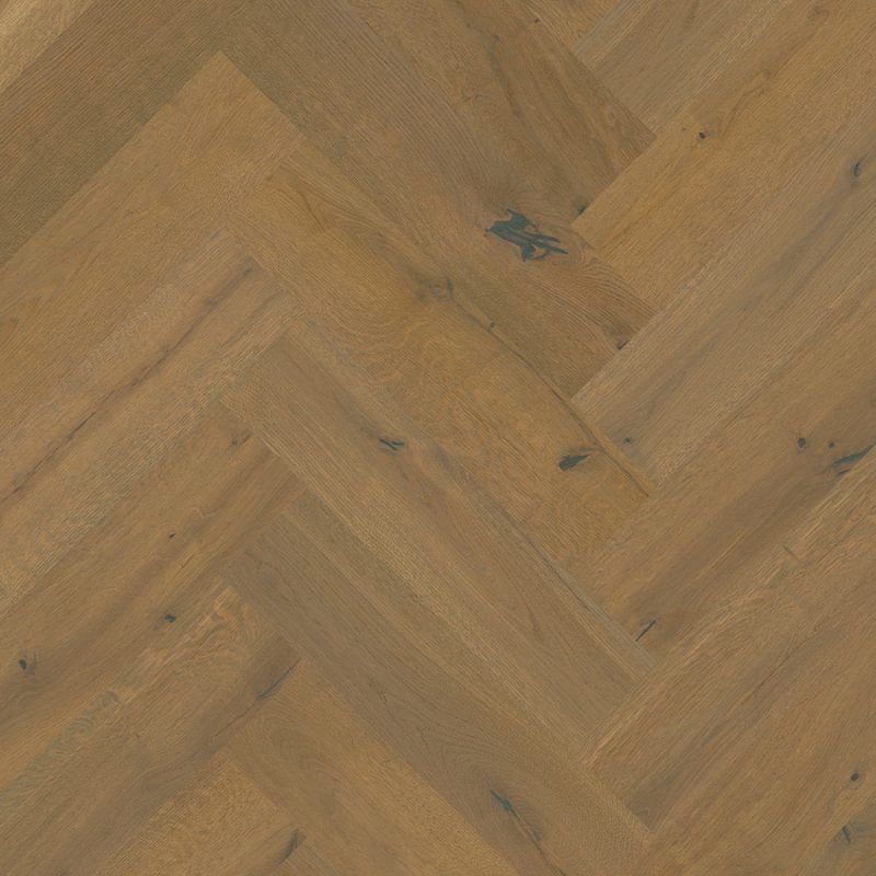 Nature's Oak Herringbone - Denali